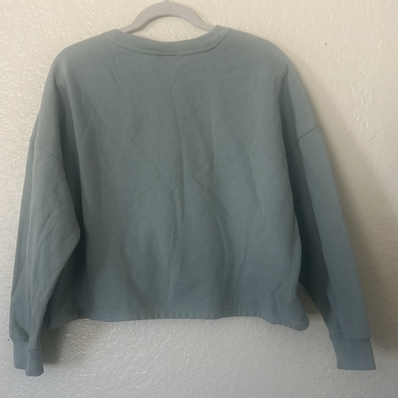 Calvin Klein Women's Sage Green Crew Neck Sweater Size L - Picture 3 of 7